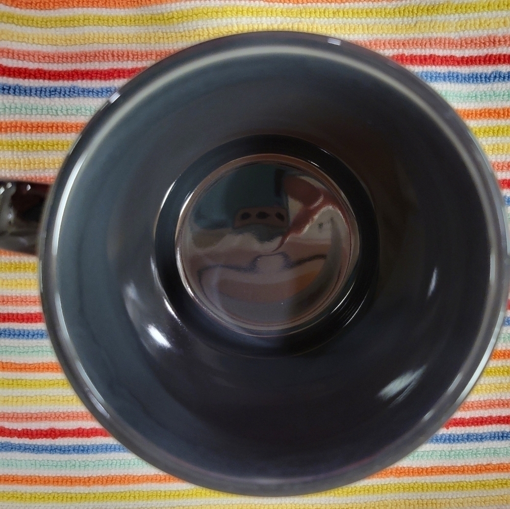Fiesta 12 OZ Java Coffee Mug Slate FLAWED - Picture 3 of 5